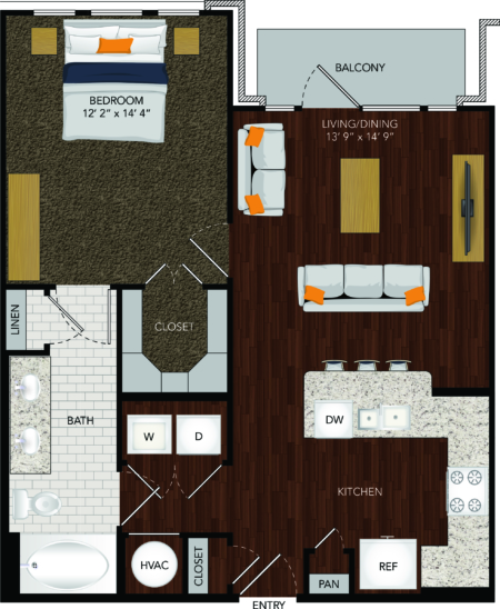 Floor Plans - Assembly At Historic Heights